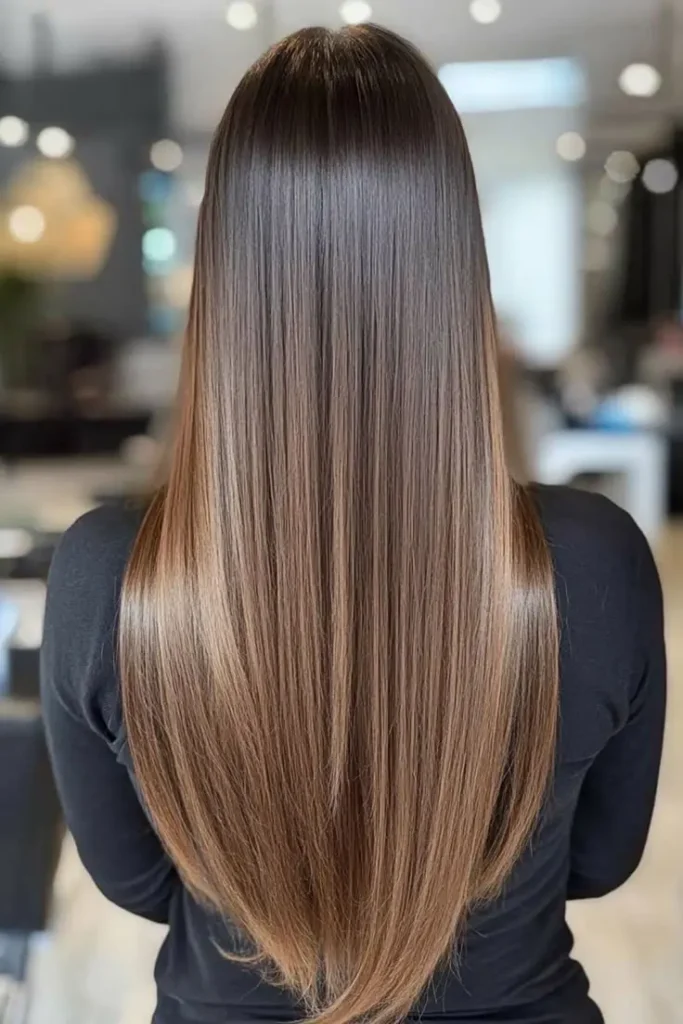  Sleek Straight Hair 