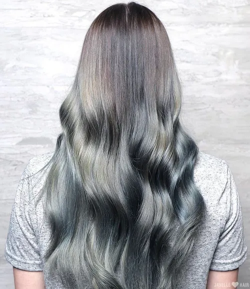 Frosted Layers hair