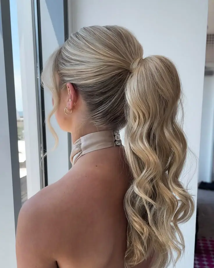 Classic High Ponytail