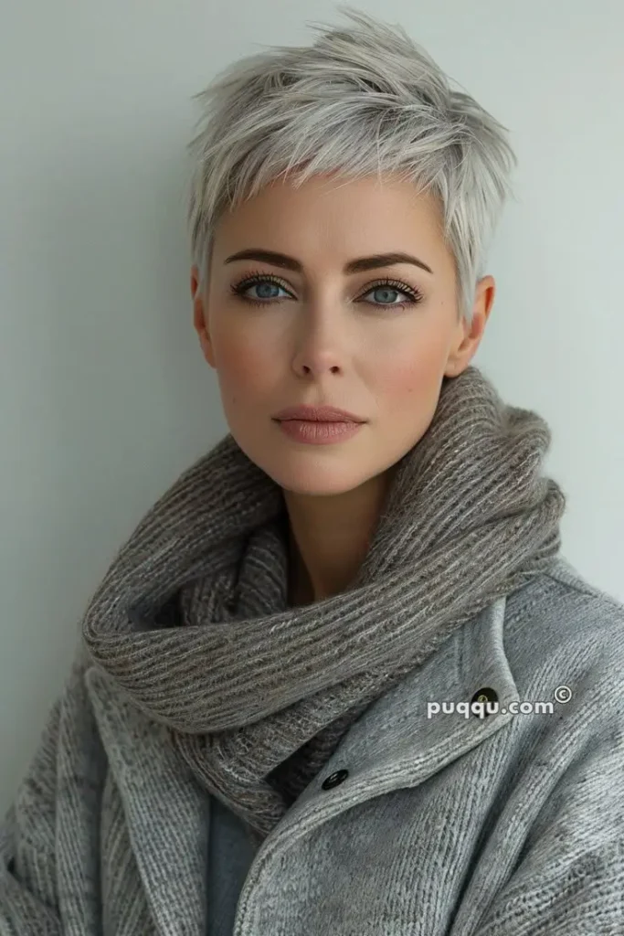  Titanium Pixie Power hair