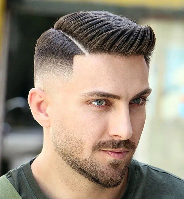 Side Part Fade 2