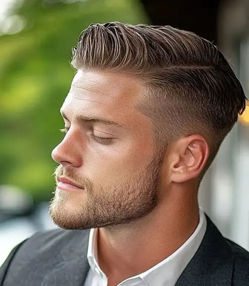 Side Part Fade
