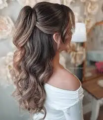  Half-Up, Half-Down Style