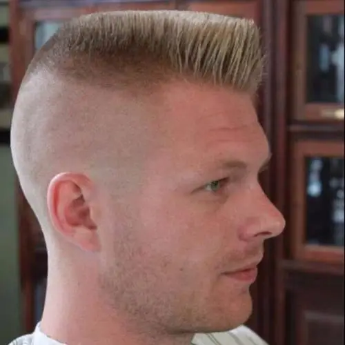 Blunt Blonde Flat-Top