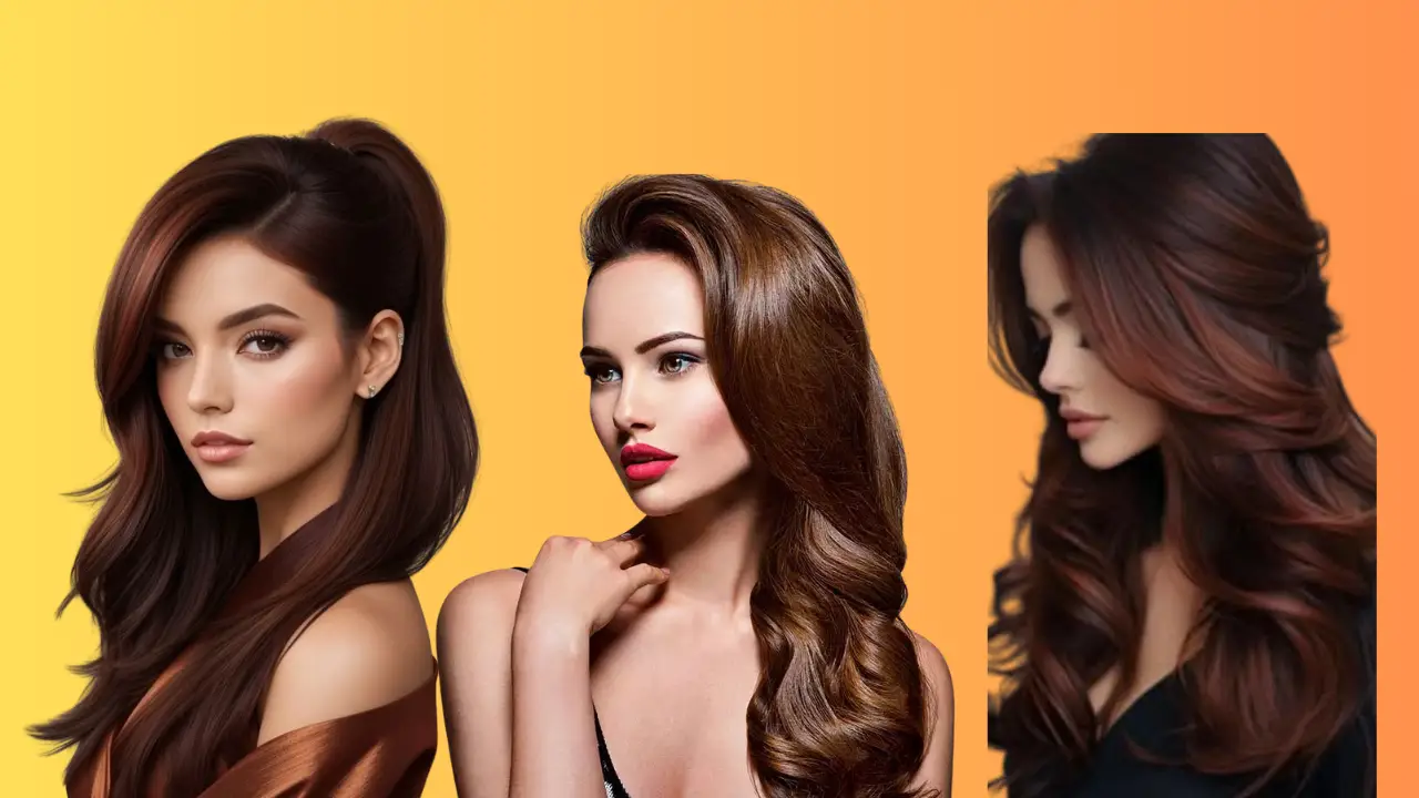 Modern Long Brown Hairstyles and Haircuts