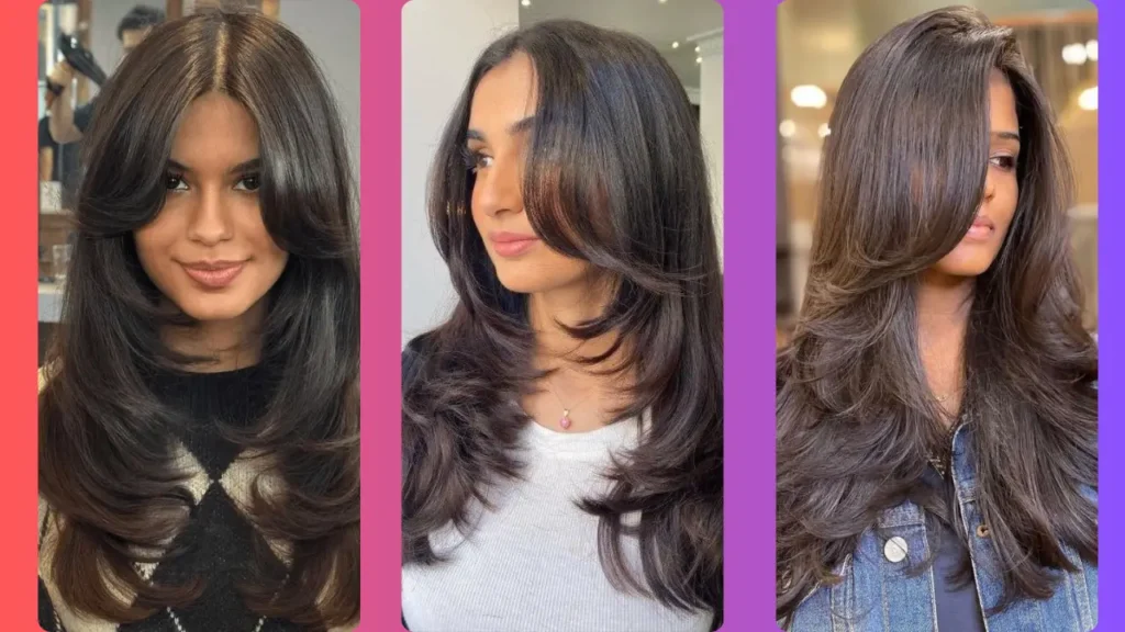 Butterfly Haircut with Curtain Bangs