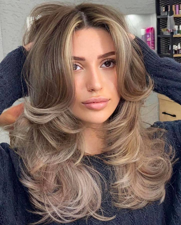 Butterfly Haircut Long Hair