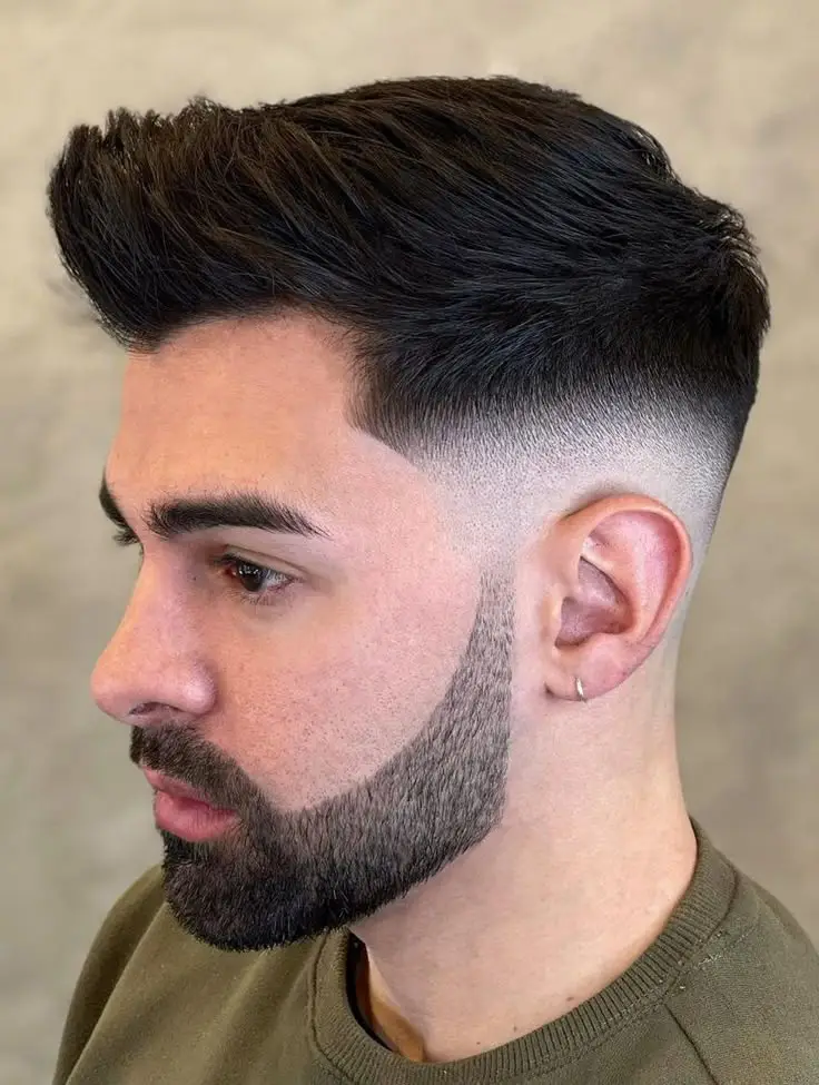 Skin Fade with Quiff
