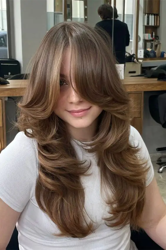 Butterfly Haircut Long Hair 2