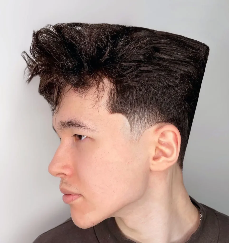  Flat-Top with Shaved Designs