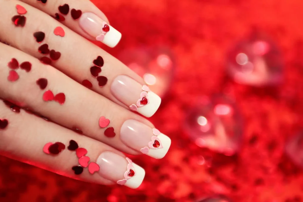 Cute Valentine Nails