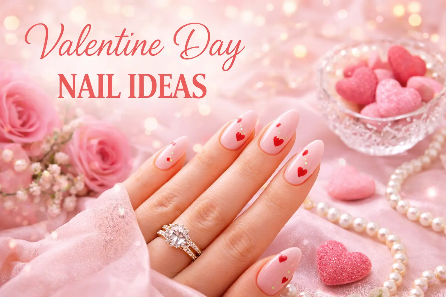Valentine Day Nail
