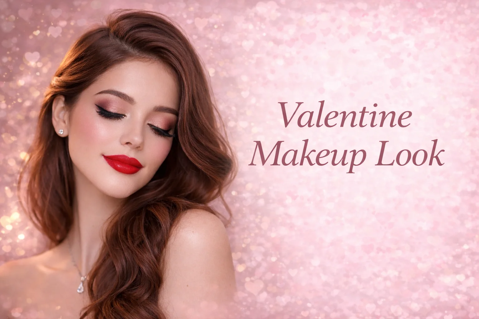 Valentine Makeup Look